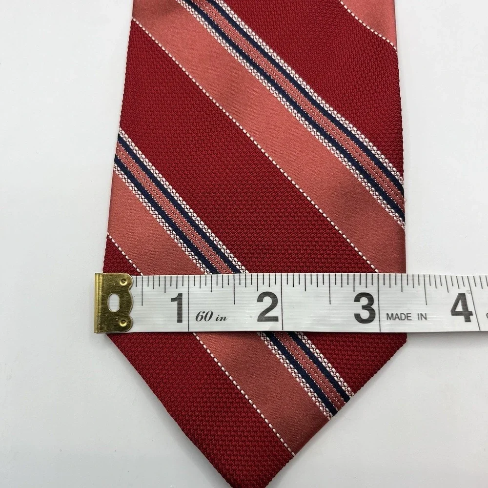 Brooks Brothers Makers and Merchants‎ Silk Tie Striped Red